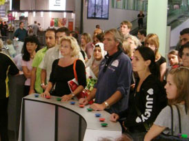 QuizShow themenspezifisch Mall-Promotion Coop Einkaufzentrum Wankdorf QuizShow zum Jubiläum